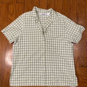 Green Checkered Shirt